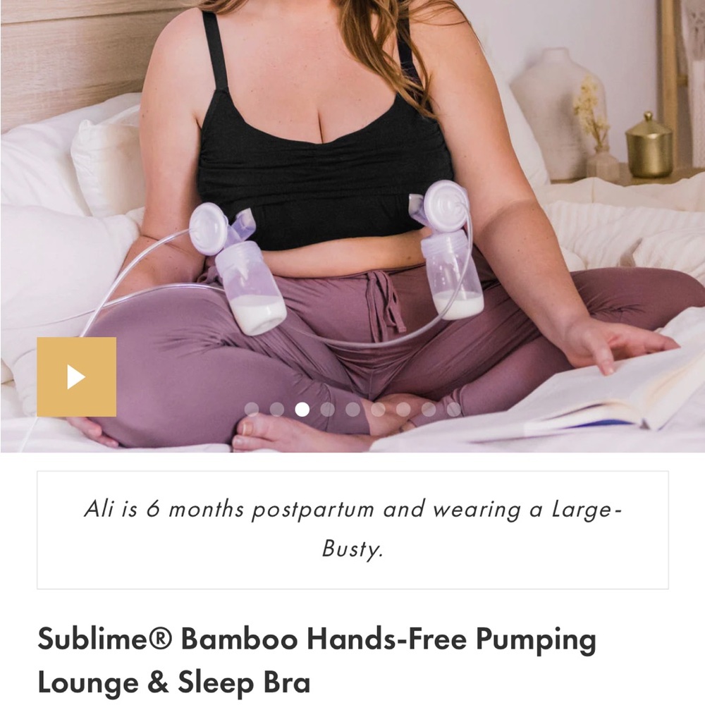 Kindred Bravely Sublime Bamboo Lounge & Sleep Pumping Bra